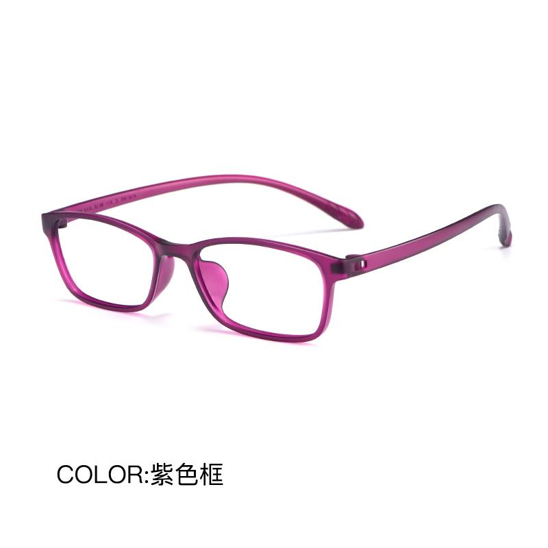 高档全料无螺丝近视眼镜男平光护超轻塑无度数防光辐射蓝近视眼眼