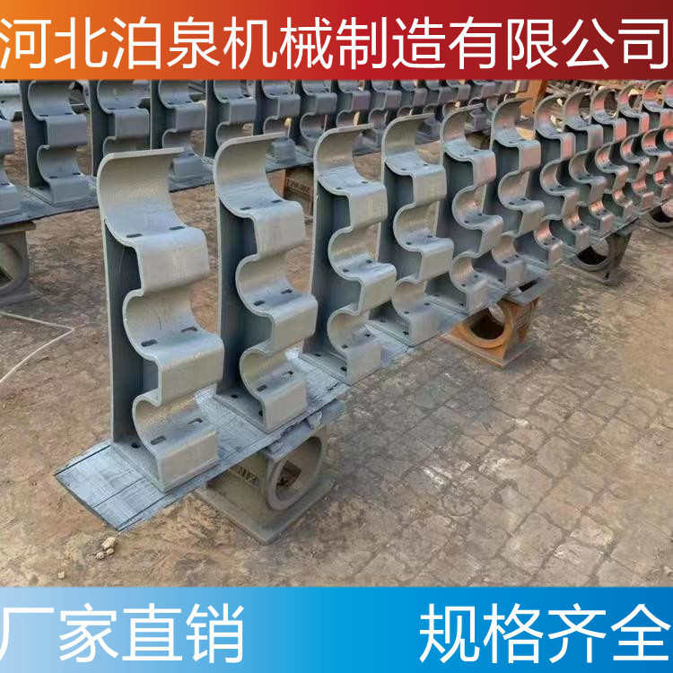 路桥建筑工程支撑架 ZG25铸钢桥梁支架 铸铁护栏防撞支座立柱生产