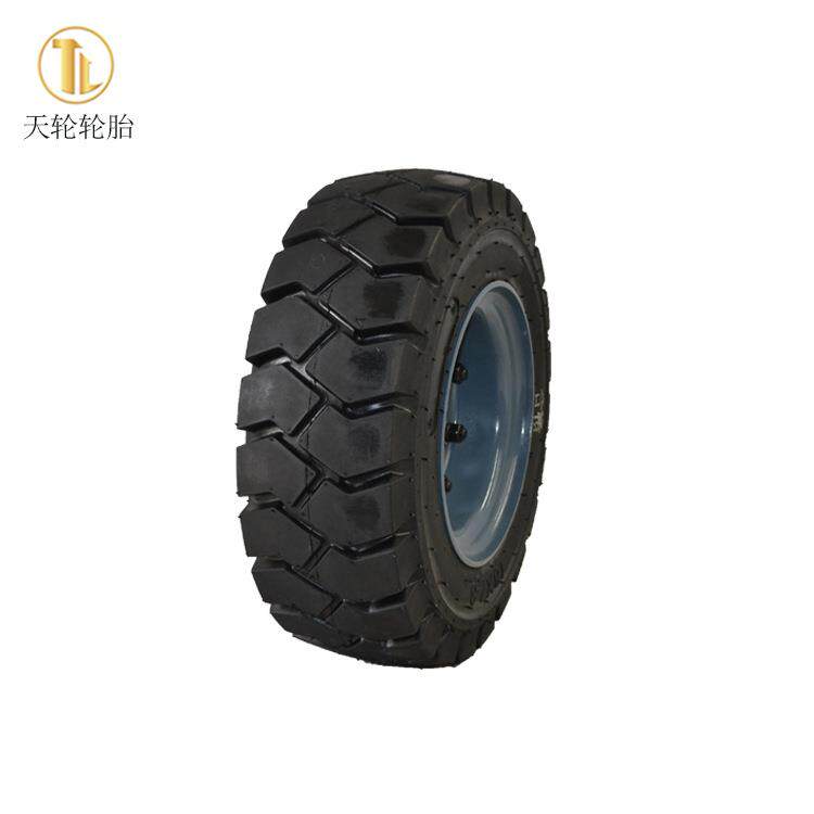 叉车充气轮胎2吨叉车轮胎5.00-8平板拖车轮胎