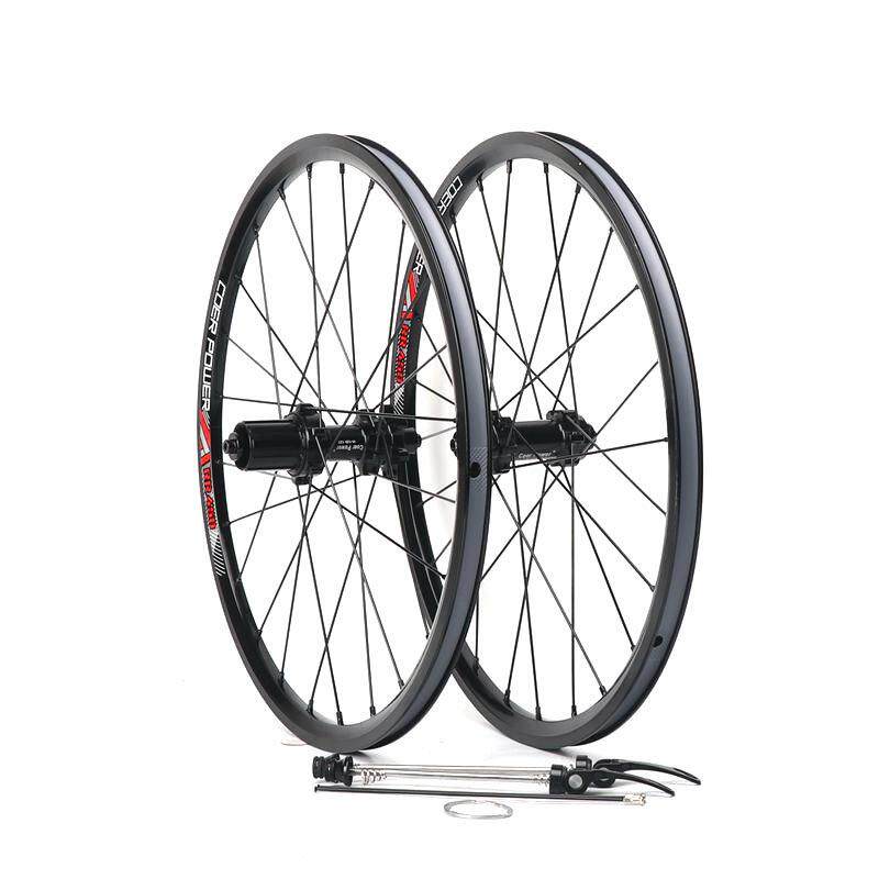 自行车轮组20寸406直拉碟刹4培林11速100-135mm铝合金折叠车轮毂