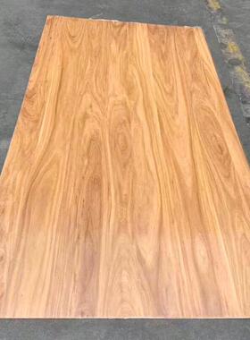 免漆老榆木饰面板背景墙科定木饰面板kd板实木家具板护墙板装饰板