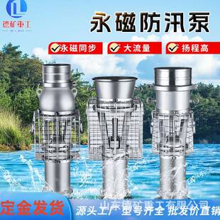 永磁潜水泵应急救援防汛排水排涝变频永磁变频自吸式防汛泵