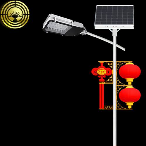 厂家直销LED路灯中国结灯亚克力户外防水双面亮光照明灯节