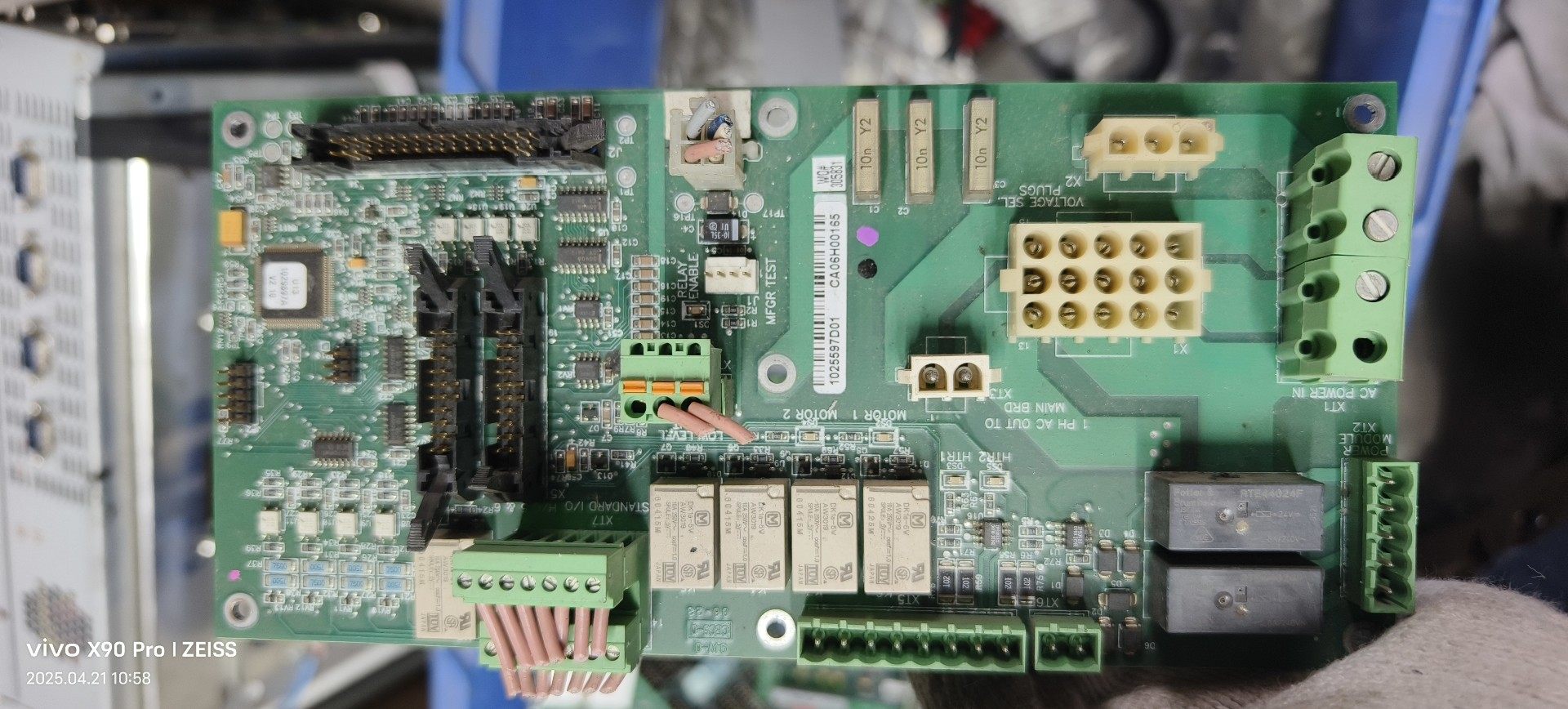 诺信胶机控制板热胶机控制板原装拆机功能包好成色如图10255