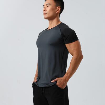 Men Casual Sporty Sleeve Shirt Two Tone Fitting Summer Wear