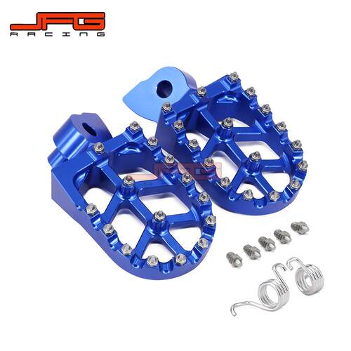 适用于YZ/YZF/WR/85/125/250/400/426/450F越野摩托车防滑脚踏