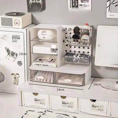 Cute Desk Organizer Hook Drawer Type Hole Board Small Card S