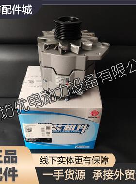 潍柴动力WP10斯太尔WD10柴油发动机配件原厂612600090506发电机