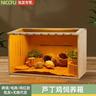 NC育雏养殖恒温笼宠物窝别墅卢丁鸡雏养殖宠物窝笼子饲养育鸟箱子