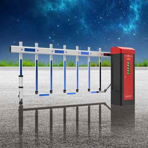 工厂直杆栅栏道闸小区智能道闸机停车场车辆收费管理系统