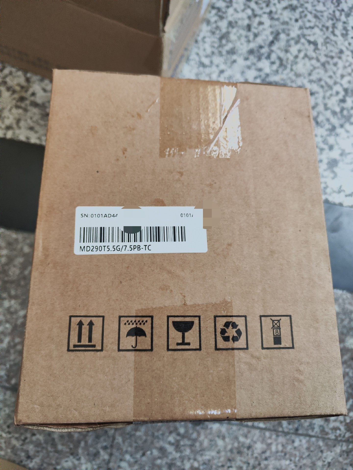 汇川:MD290T5.5G/7.5PB-TC