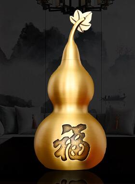 铜葫芦挂件开门铜葫芦挂件上门上门家庭入口办公室祝福葫芦挂件纯