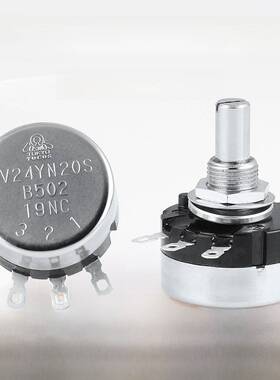 单圈碳膜电位器可调电阻RV24YN20S B103 502 1K 2K 10K 5K 1M旋钮