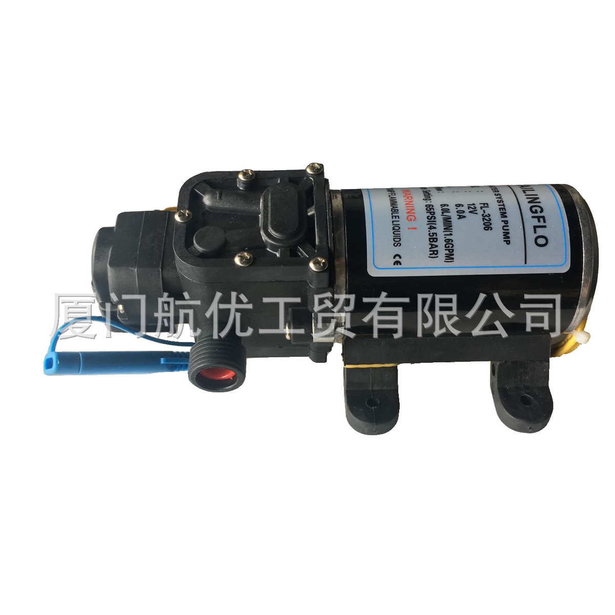 FL-3206新品直流增压泵 隔膜泵自吸泵农用电动喷雾器高压水泵中泵