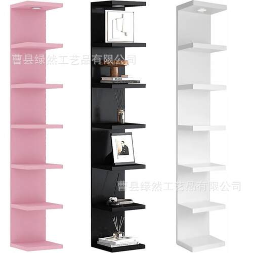 跨境热卖墙上置物架多层架可用于卧室客厅装饰架展示摆件收纳架