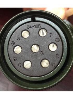 MIL-5015系列军规插头 军规连接器MS3108B24-10S MS3106A24-10S