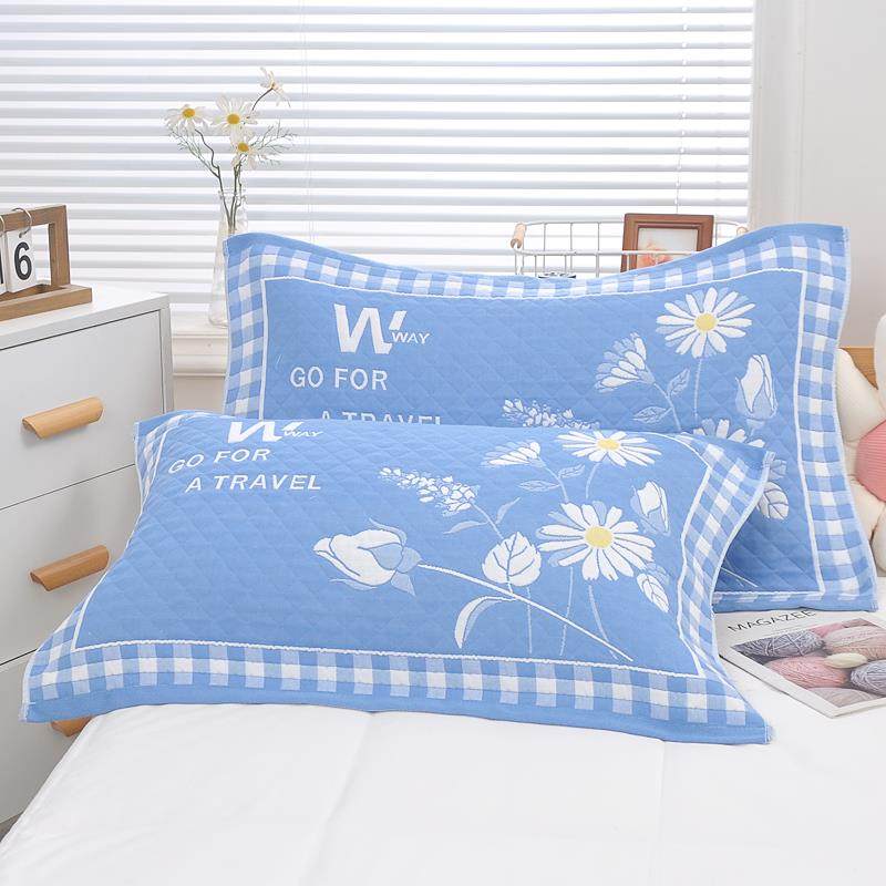 枕巾纯棉一对装2025新款全棉高档纱布加大加厚枕头巾四季通用成人,床上用品,枕巾,淘宝优惠券,粉丝福利购,淘宝优惠卷