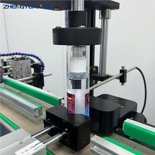 正机源全压动压盖 自化妆品瓶压盖机 玻璃瓶塑料瓶连续盖机001