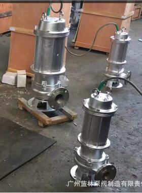 304不锈钢潜污泵250WQ600-9隔爆型BT4潜水排污泵
