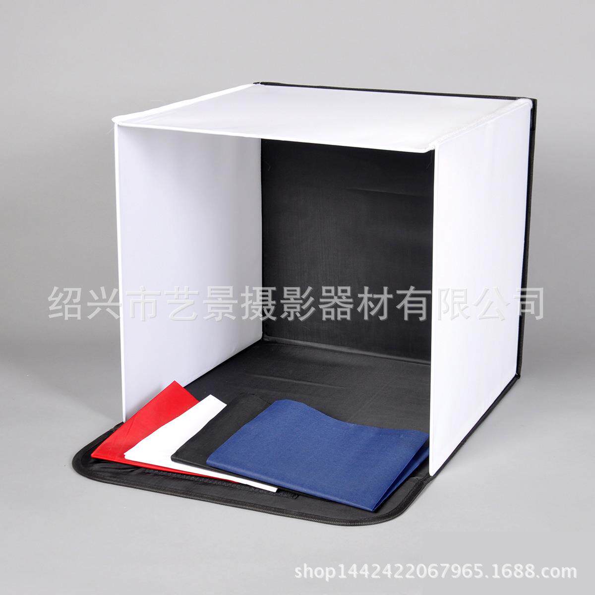 摄影器材摄影灯箱40CM方包摄影棚柔光箱珠宝拍照道具拍照背景