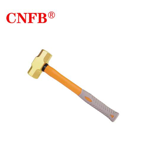 天津桥防CNFB安全防爆工具八角锤防爆装柄八角锤T8191