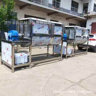 化肥颗粒搅拌机来图可定 1000L2000L 不锈钢卧式 混合搅拌机