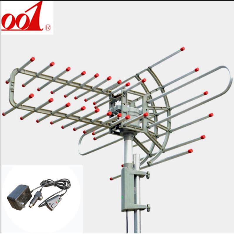 001电视天线家用室外免费dtmb地面波高清数字老式接收器模拟天线