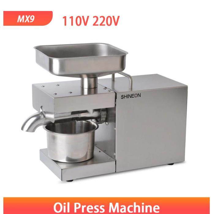 MX9不锈钢家用商用榨油机冷热榨全自动出口工厂直销CE认证