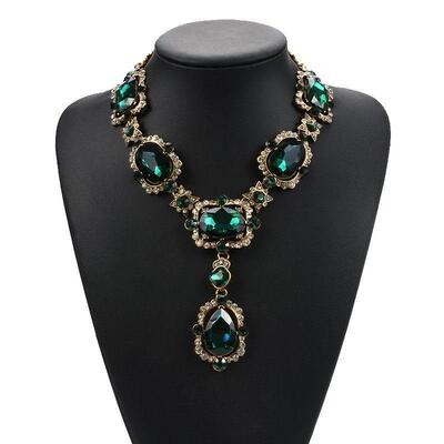 European over-the-top collarbone chain necklace锁骨炼项炼女