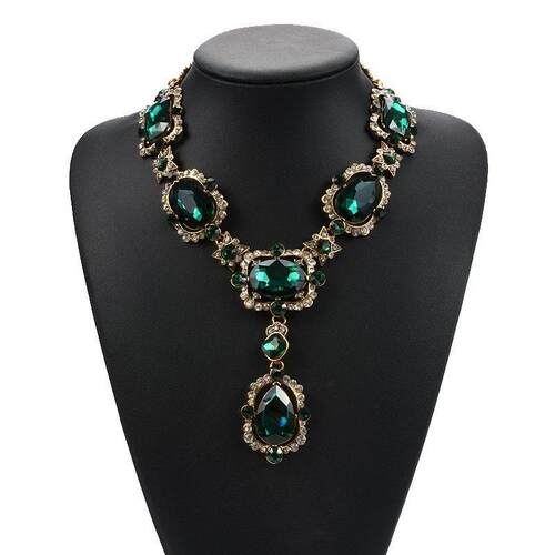 European over-the-top collarbone chain necklace锁骨炼项炼女