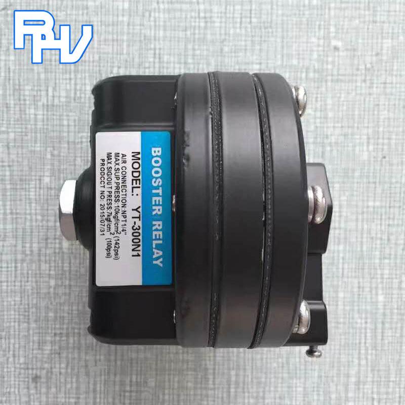 厂家直销YT-300N1气动加速器配合定位器使用的气动阀门配件规格全