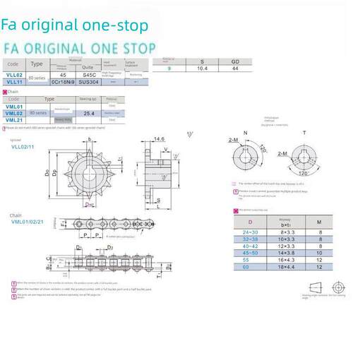 怡合炼轮/炼条 80系列达（16A）VLL01/02/21-80-9~21-D25~60