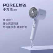 博锐电吹风机家用恒温护发速干风筒宿舍学生用电吹风机大风力1631