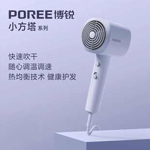 博锐电吹风机家用恒温护发速干风筒宿舍学生用电吹风机大风力1631