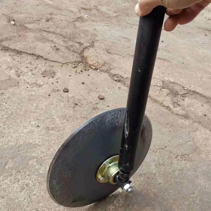 手扶地膜覆盖机盖土盘播种机覆土器开沟器锰钢圆盘覆土盘农机配件