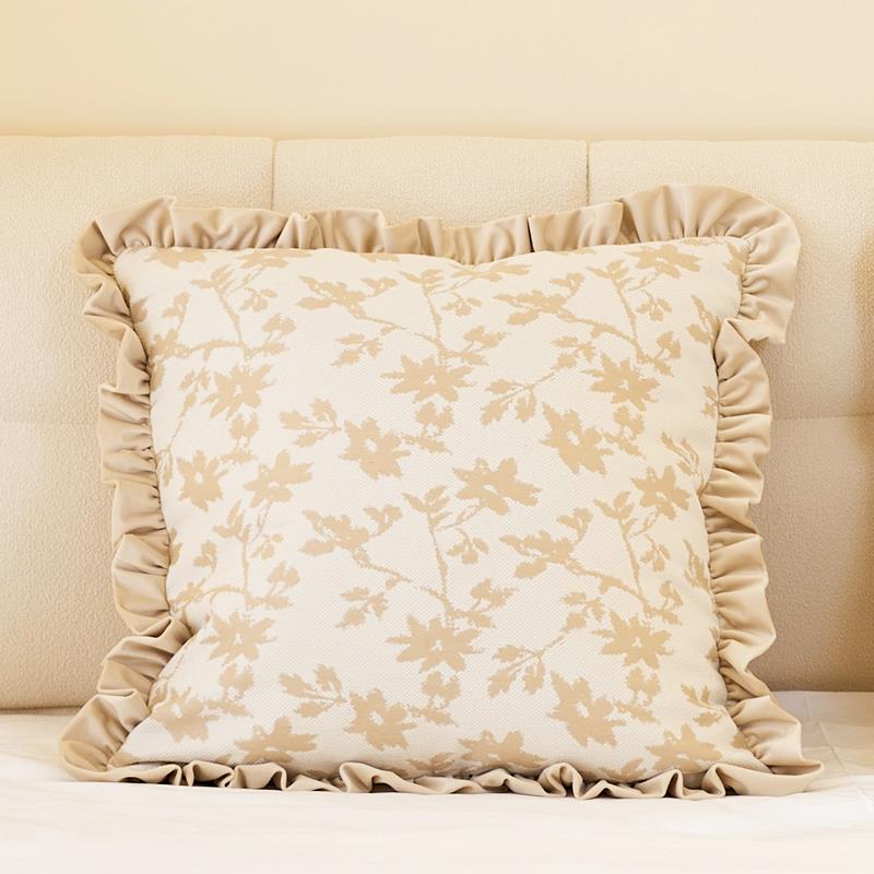 高档颜级值套客厅沙发抱枕轻奢高感靠垫大靠背床上睡觉靠枕头不含