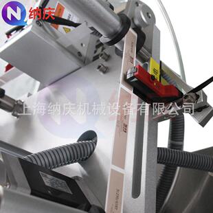 厂家直供全点自动定位圆瓶贴标机定OYK贴标红酒瓶圆筒打码 贴标设