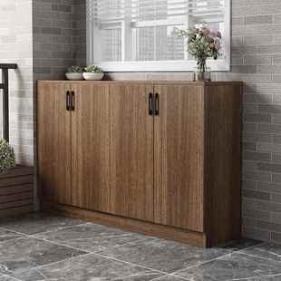 2I飘实木阳台大储物柜防晒置物收柜家用容量杂物纳柜子地柜矮661