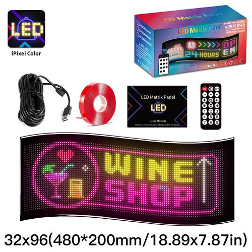 LED柔性显示屏恶魔之眼led显示屏动态滚动屏汽车后窗车载智能车贴