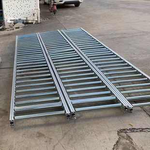 车间无动力滚筒线 不锈钢滚筒输送机车间重货物流输送流水线