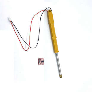 12v 6v電動全金屬90mm油缸配件推桿模型配件n20 自卸車挖掘機