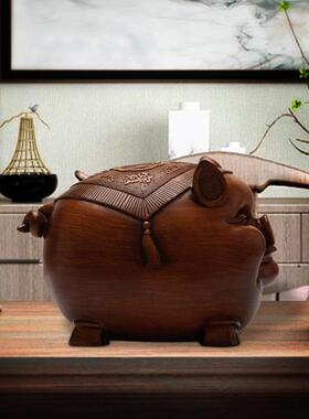 2026金猪摆件 儿童成人存钱罐 树脂工艺品家居装饰品开业礼品
