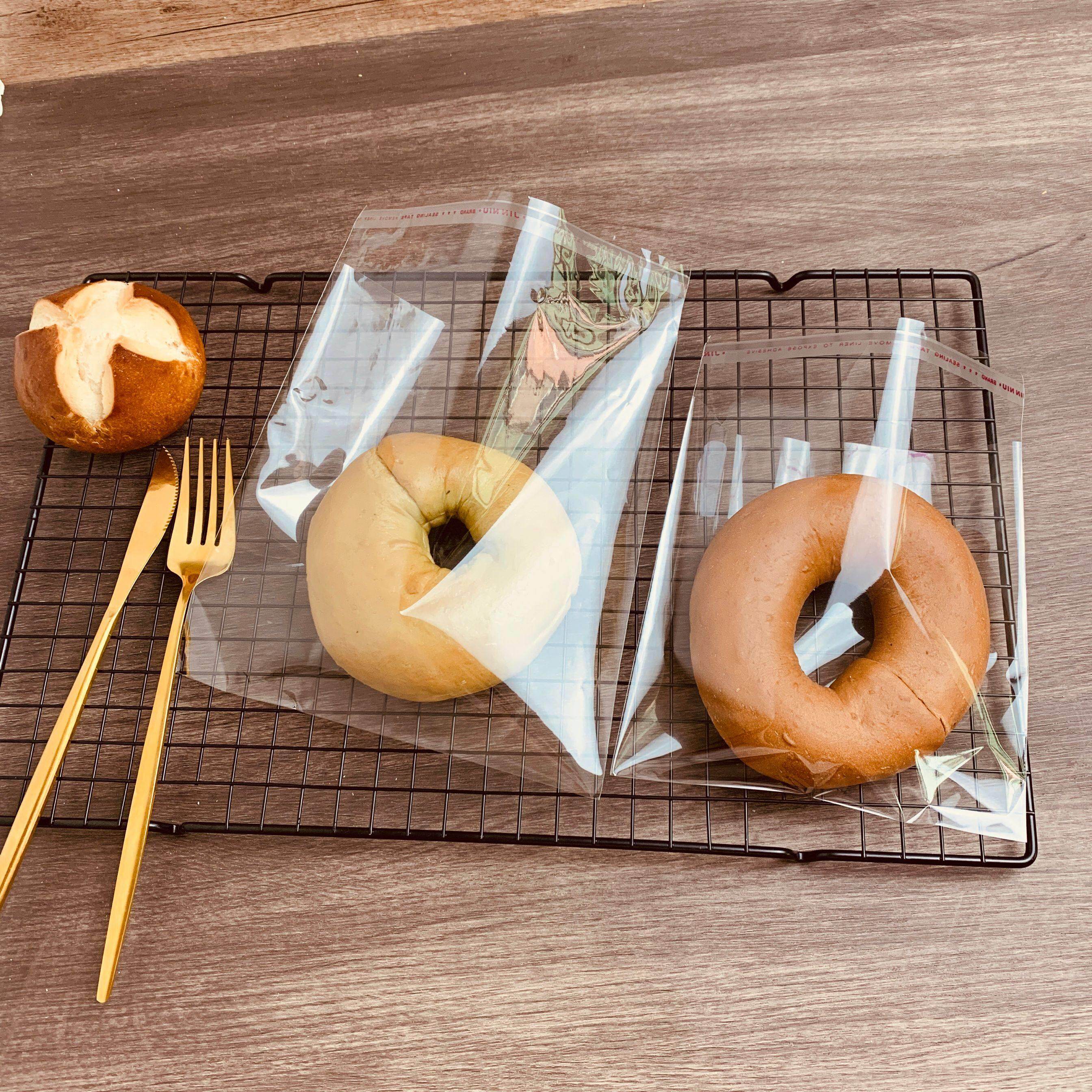 面包袋吐司烘培包装袋面包袋子日式面包袋自粘袋甜甜圈欧包自封袋