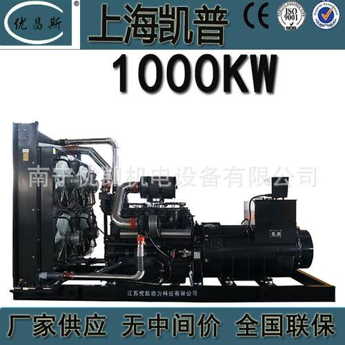 广西厂家生产销售凯普1000KW柴油发电机组全铜无刷KP12G100-G