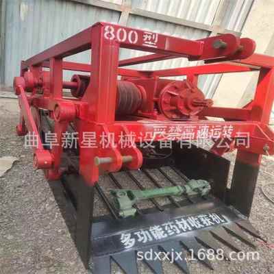 1.2米直黄芪夏收径获机 地下根茎太子参半挖掘机 VHQ白芷药材收获