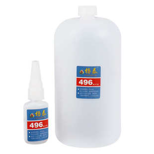 496大瓶厂家现货批发快干品质金属橡胶木头皮革难粘材料瞬间胶水