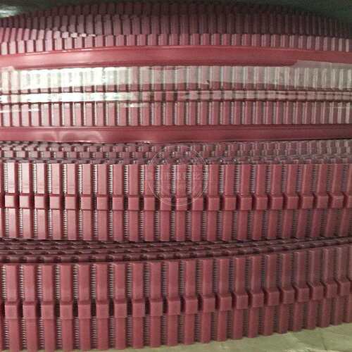 PU聚氨酯同步带 卷料大量库存 红色50ATK10（13x8）一体导条