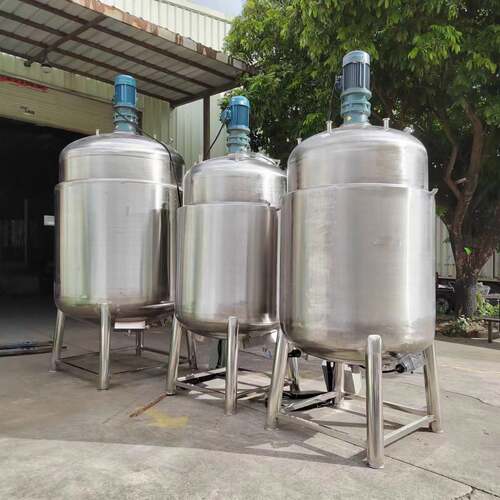 不锈钢加热乳化机日化洗漱用品搅拌锅混合冷却搅拌罐厂家