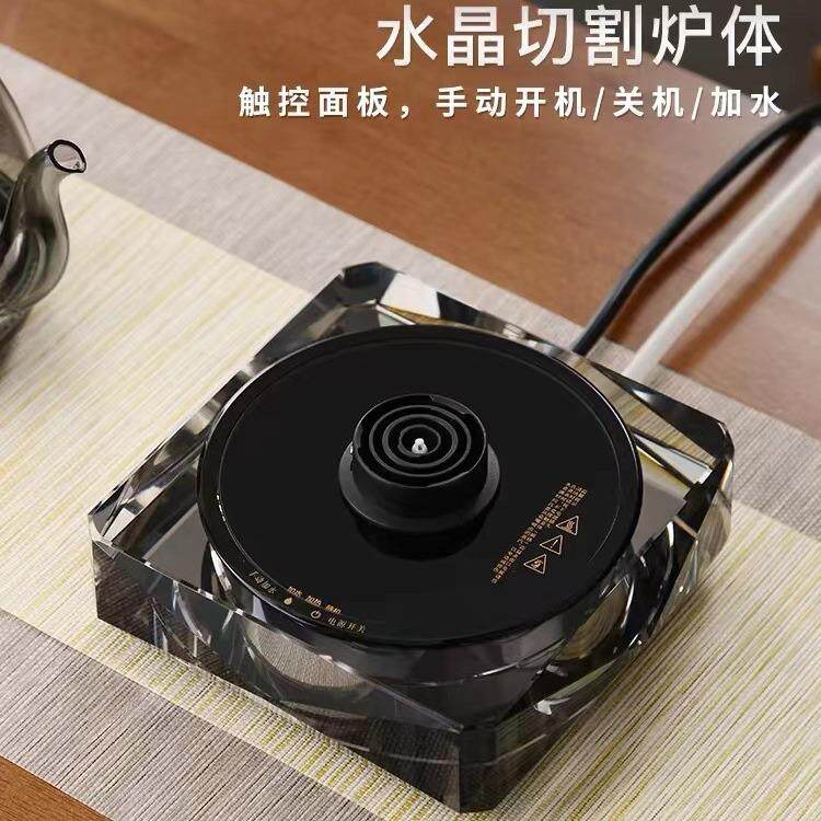 电陶炉茶炉加厚高硅玻璃煮茶器烧水泡茶家用煮茶壶触摸陶瓷电陶炉