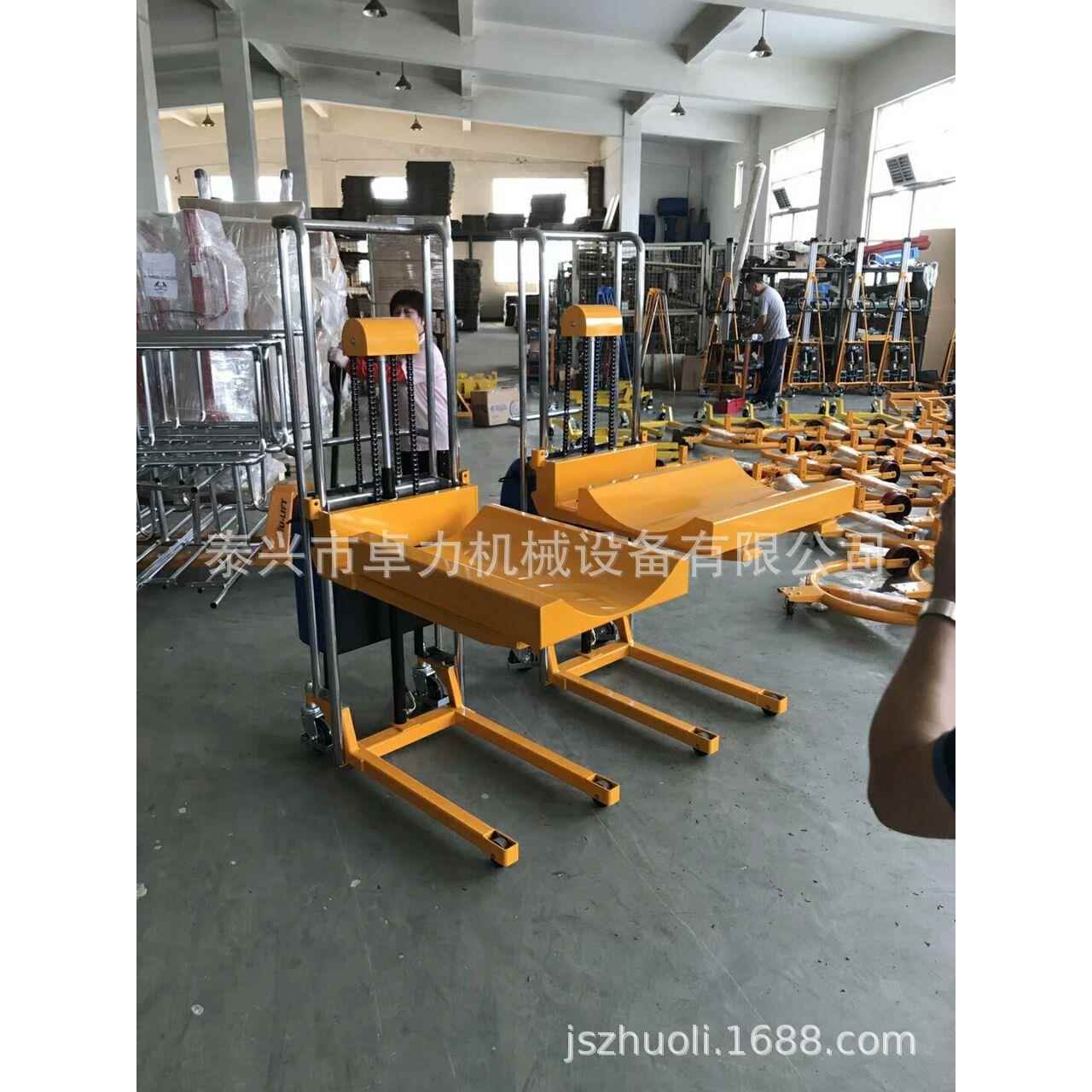 轻型半电动堆高车,配重式升高车,卷筒电动堆垛机